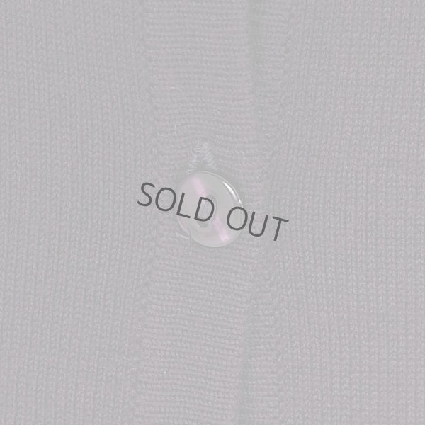 画像5: カーディガン 長袖 ロング丈 ニット パープル 洗濯機で洗える 事務服 ベストスーツ と相性抜群 オフィス 冷え対策 冷房対策