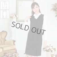 ベストスーツ 黒ストライプ 機能性 着易さ抜群 撥水性に優れ汚れにも強い事務服 洗濯機で洗える オールシーズン対応