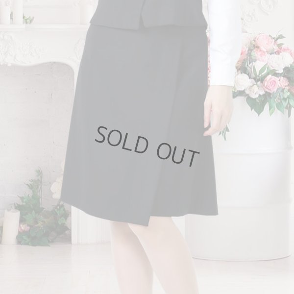 画像5: ベスト キュロット スーツ ネイビー 機能性 着易さ抜群 撥水性に優れ汚れにも強い事務服 洗濯機で洗える オールシーズン対応