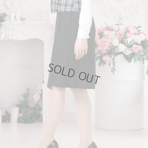 画像3: キュロット 単品 黒無地 機能性 着易さ抜群 撥水性に優れ汚れにも強い 事務服 洗濯機で洗える オールシーズン対応