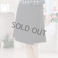 キュロット 単品 ネイビー 機能性 着易さ抜群 撥水性に優れ汚れにも強い 事務服 洗濯機で洗える オールシーズン対応