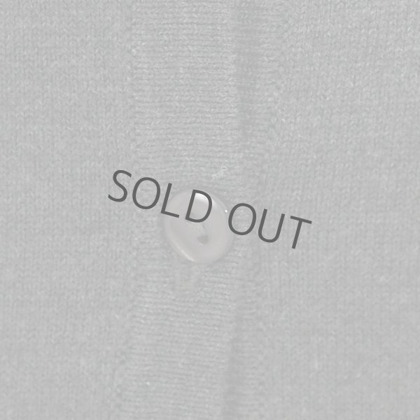 画像7: カーディガン 長袖 ロング丈 ニット チャコール 洗濯機で洗える 事務服 ベストスーツ と相性抜群 オフィス 冷え対策 冷房対策 (7)