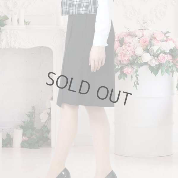 画像3: キュロット 単品 黒無地 機能性 着易さ抜群 撥水性に優れ汚れにも強い 事務服 洗濯機で洗える オールシーズン対応 (3)